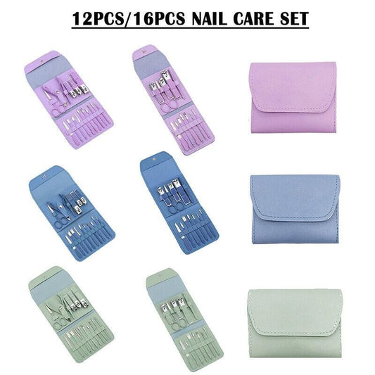 Manicure & Pedicure Set for Women: Professional Nail Care Kit for Home Spa