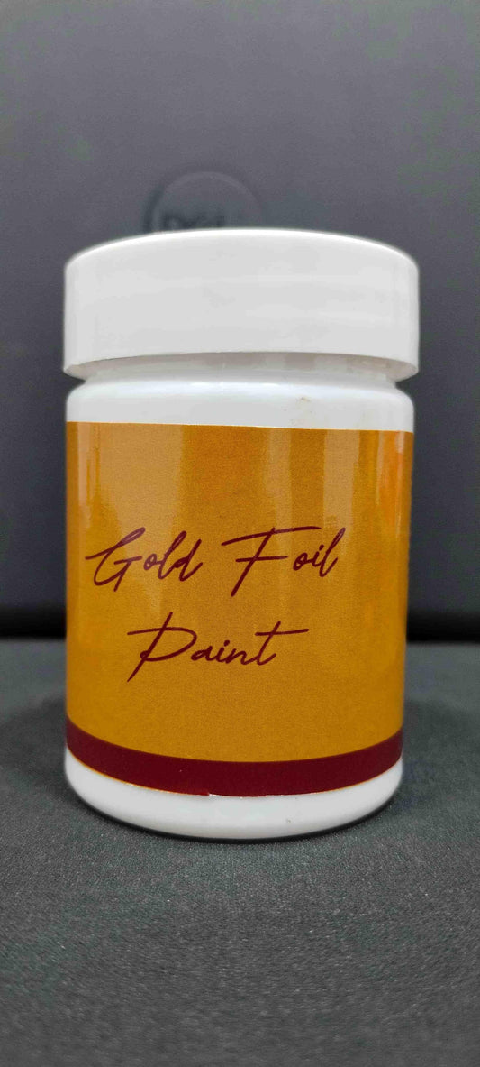 Water-Based Glitter Bronzing Paint 100g - Shimmering Metallic Finish for Crafts & Decor