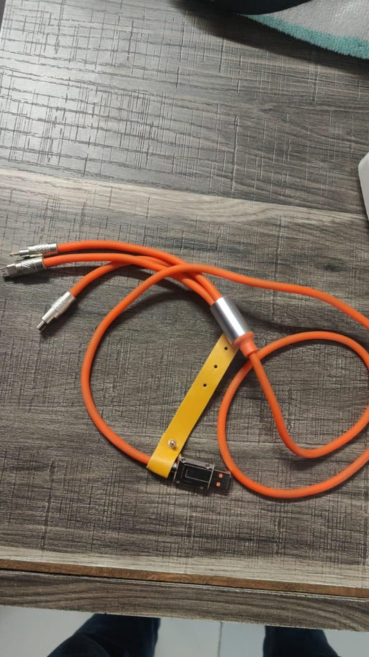 4-in-1 Super Charger Pack of 1: Multi-Device, Compact (10x8x3cm) Charger