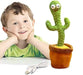 Talking Dancing Cactus Toy | Singing & Mimicking LED Musical Fun for Kids