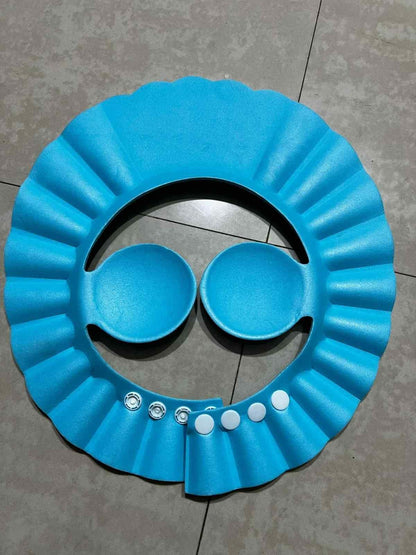 Safe Baby Bathing Visor for Kids | No Tears Shampoo Cap & Ear Shield (Set of 2)