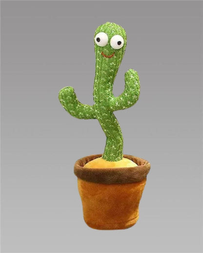Talking Dancing Cactus Toy | Singing & Mimicking LED Musical Fun for Kids