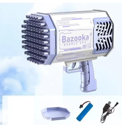 Best Bubble Gun Toy for Kids | High-Output Automatic Bubble Maker Gift