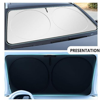 Collapsible Car Window Sun Cover | Easy Fold & Store Sun Visor