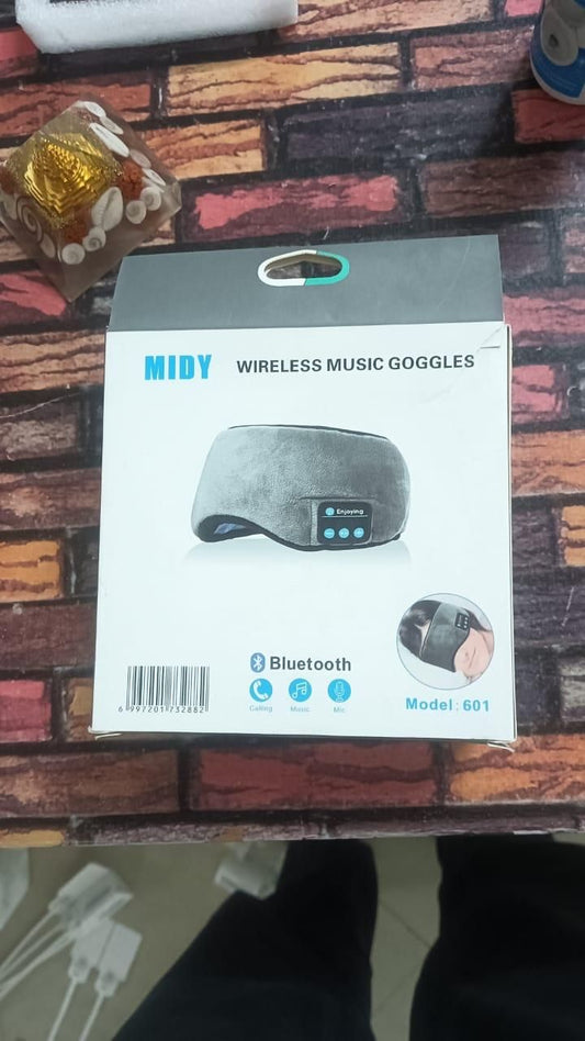 Wireless Bluetooth Eye Mask with Music: Relaxing Sleep Aid with Audio