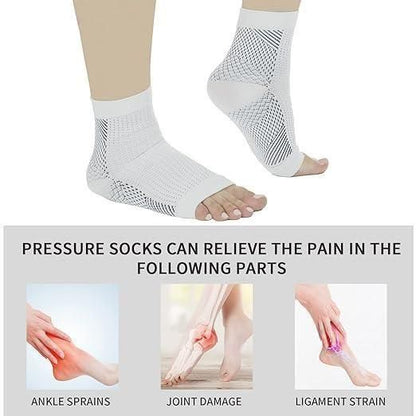 Neuropathy Compression Socks for Women & Men | Swollen Feet & Ankle Relief