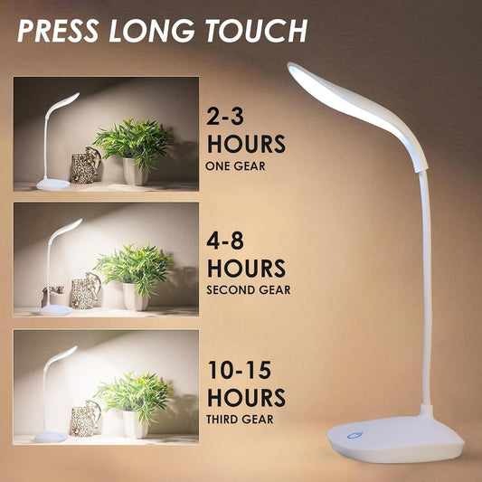 Portable USB Chargeable Table Lamp: Sleek Design for Versatile Illumination