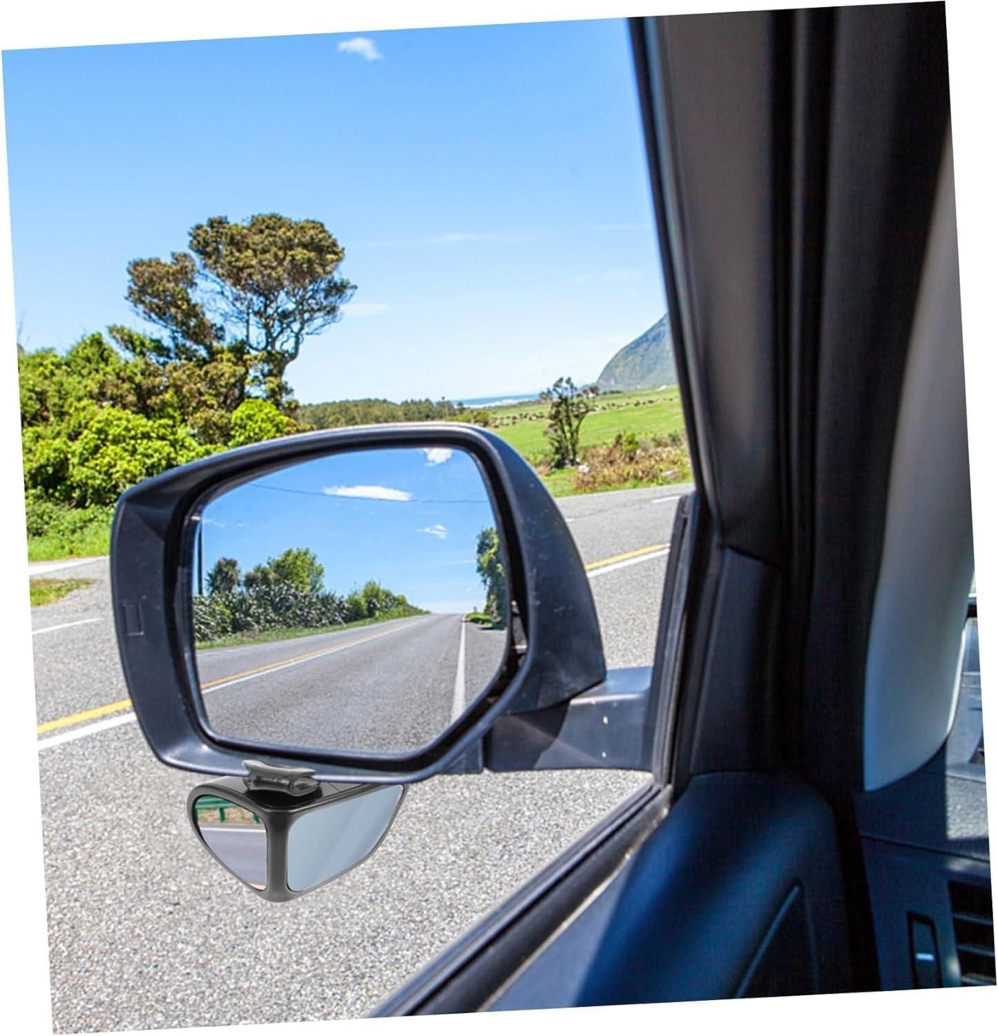 Adjustable Car Blind Spot Mirror | Wide Angle Auxiliary Rearview