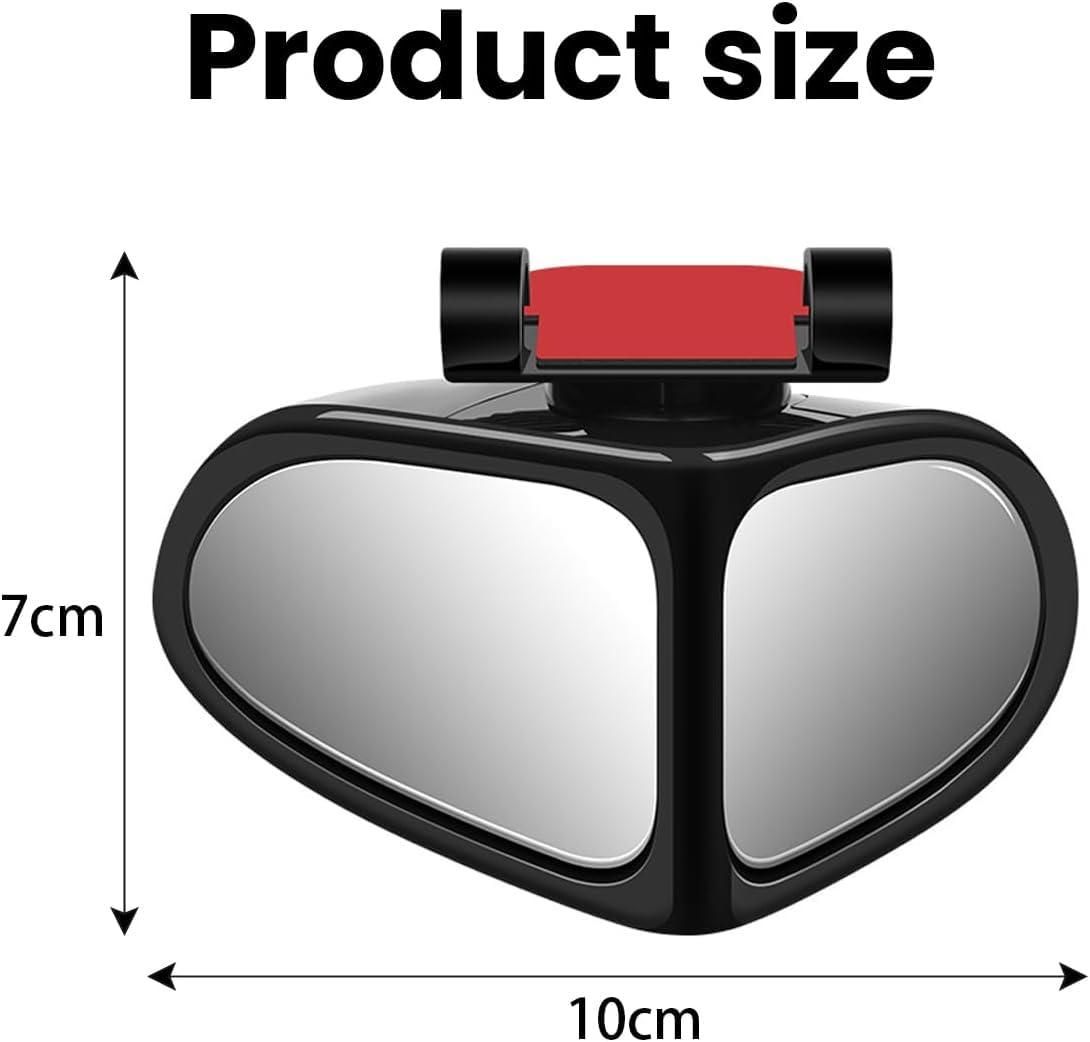 Adjustable Car Blind Spot Mirror | Wide Angle Auxiliary Rearview