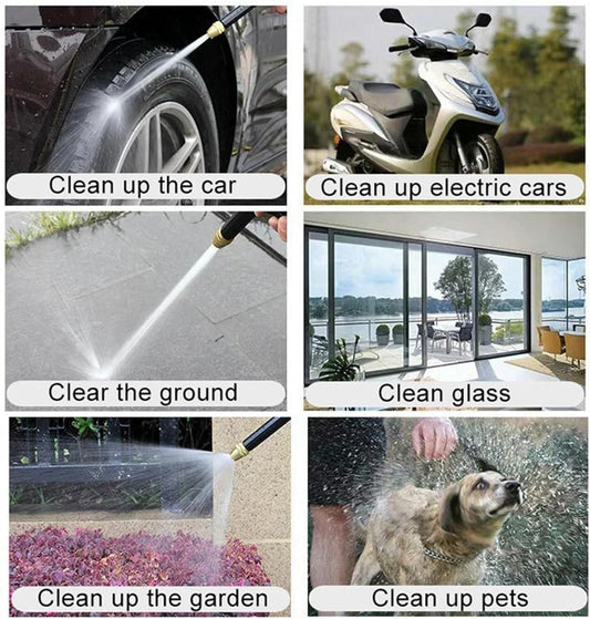 Heavy-Duty High-Pressure Water Jet Nozzle | Power Washing Spray Gun