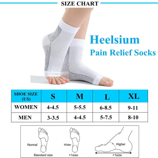 Neuropathy Compression Socks for Women & Men | Swollen Feet & Ankle Relief