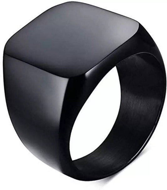 Saizen Silver Square Vintage Ring: Timeless Elegance for Classic Style