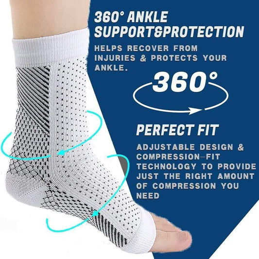 Neuropathy Compression Socks for Women & Men | Swollen Feet & Ankle Relief