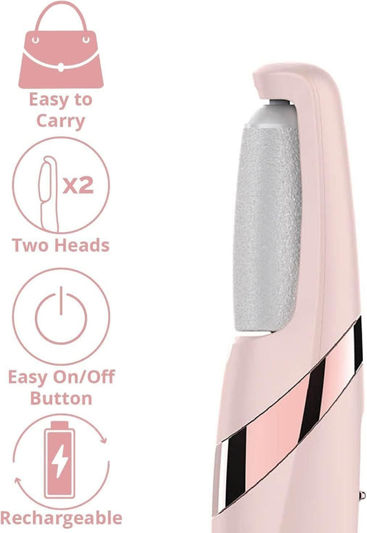 Electronic Cordless Pedicure Callus Remover: Smooth Dead Skin Polishing Tool