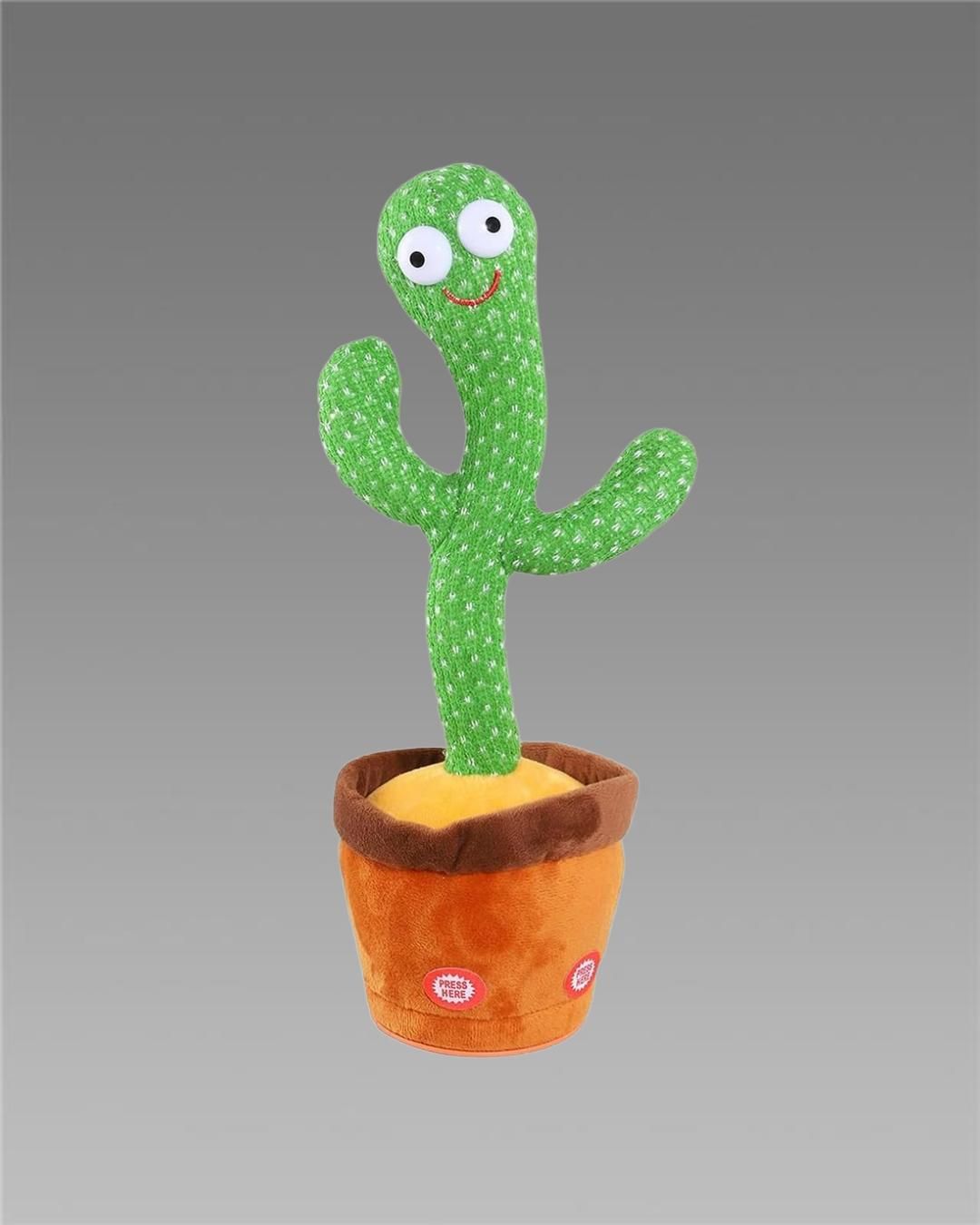 Talking Dancing Cactus Toy | Singing & Mimicking LED Musical Fun for Kids