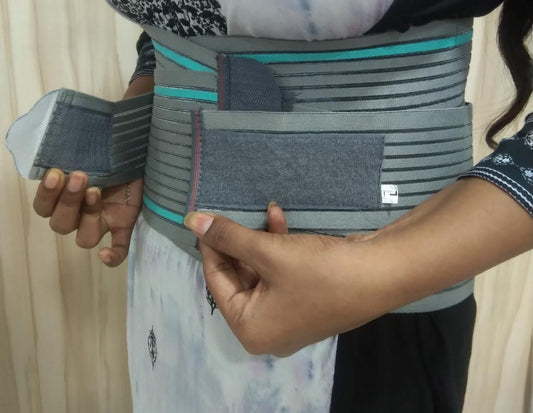 Lumbo Sacral Belt (LS Belt) - Comfortable Back Support for Pain Relief & Posture Correction