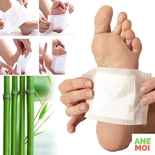 Detox Foot Patches (Pack of 10) | Overnight Toxin Remover & Stress Relief
