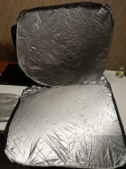 Collapsible Car Window Sun Cover | Easy Fold & Store Sun Visor