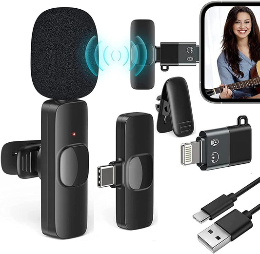 Wireless Microphone: High-Quality Audio for Karaoke, Streaming & Performances