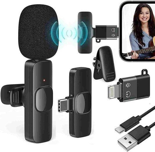 Wireless Microphone: High-Quality Audio for Karaoke, Streaming & Performances