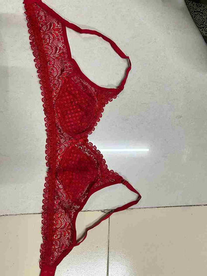 Girls Full Coverage Non-Padded Bra (2-Pack) | Non-Wired Net Lace