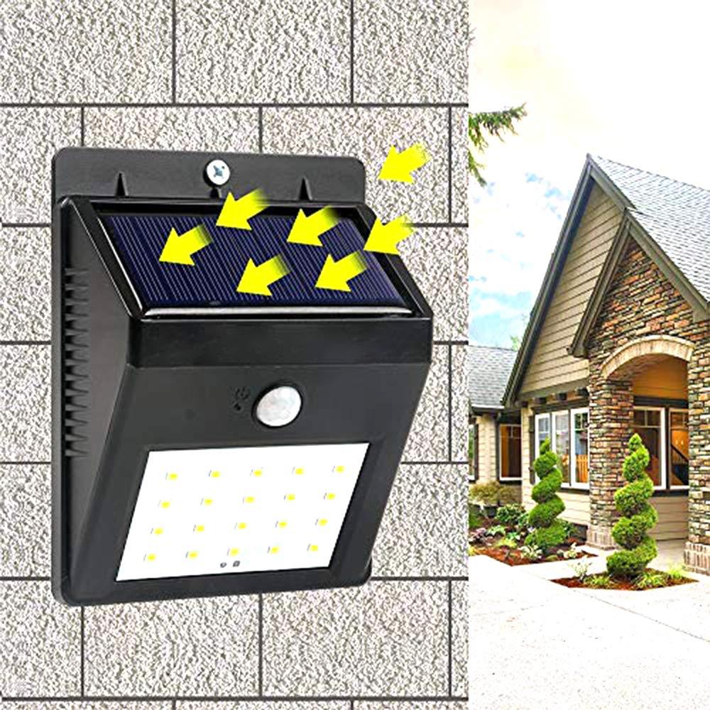 30-LED Solar Security Wall Light | Outdoor Motion Sensor Lamp