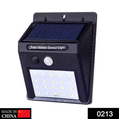 30-LED Solar Security Wall Light | Outdoor Motion Sensor Lamp