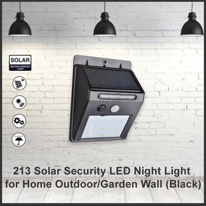 30-LED Solar Security Wall Light | Outdoor Motion Sensor Lamp